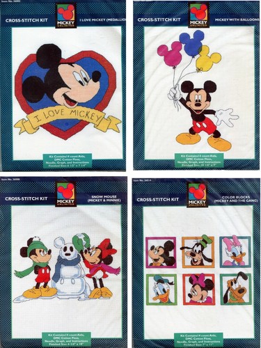 Kit punto croce disney - punto,