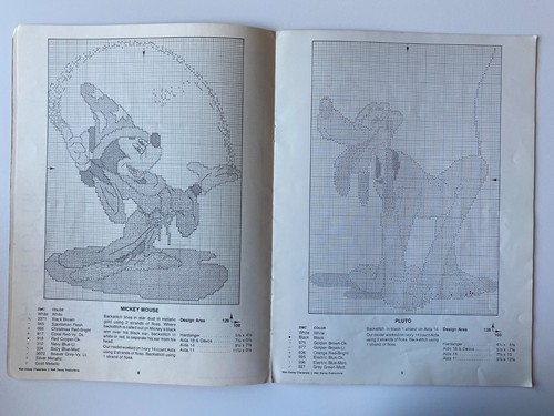 Disney counted cross stitch - disney,